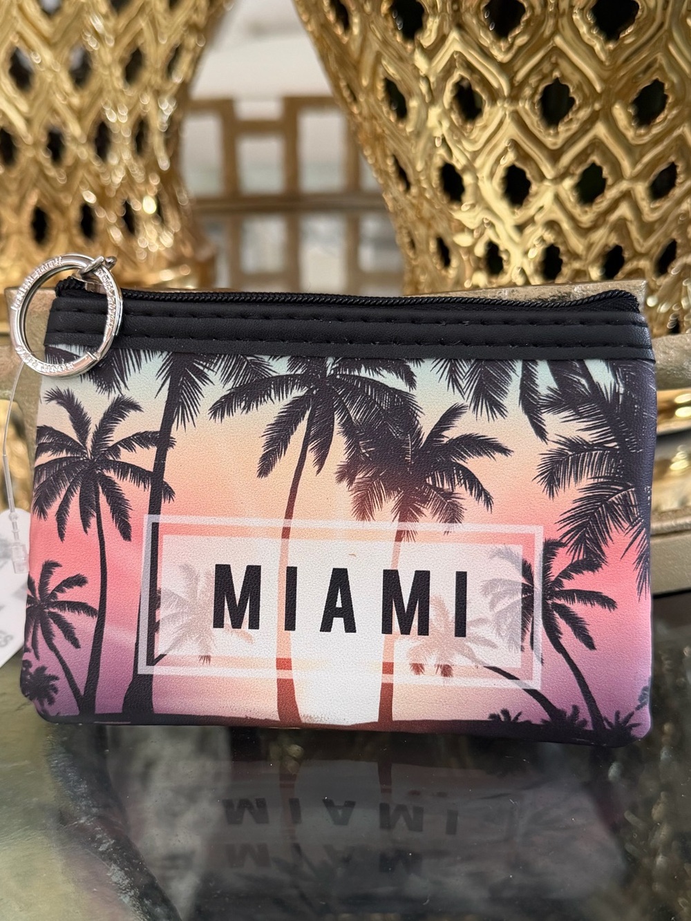 Nwt Miami Themed Coin Purse